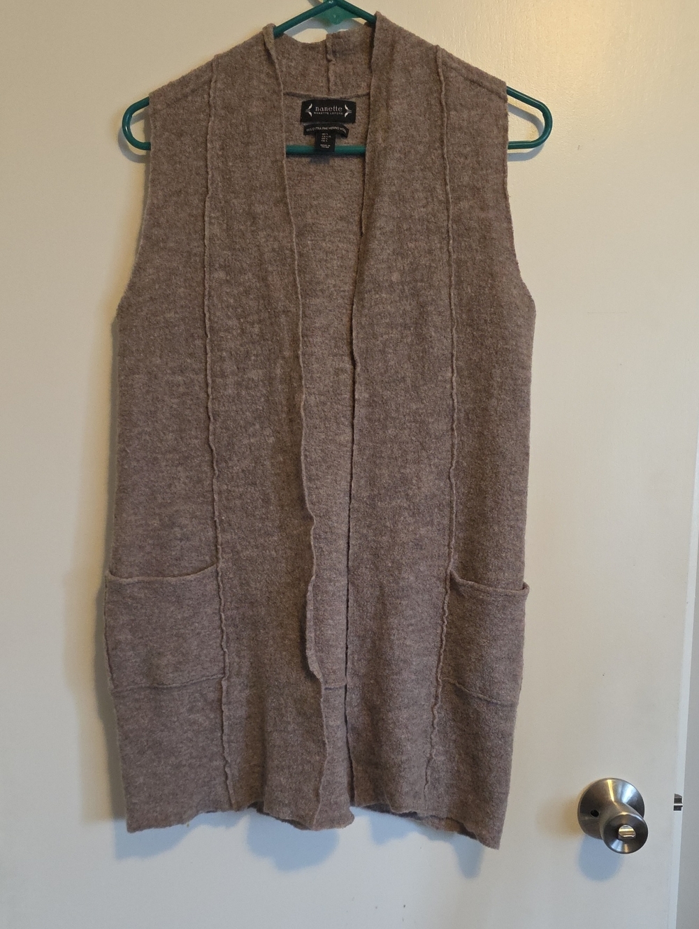 Nanette Lepore 100% Merino Wool Vest